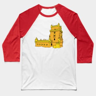 Torre de Belém - Curry Baseball T-Shirt